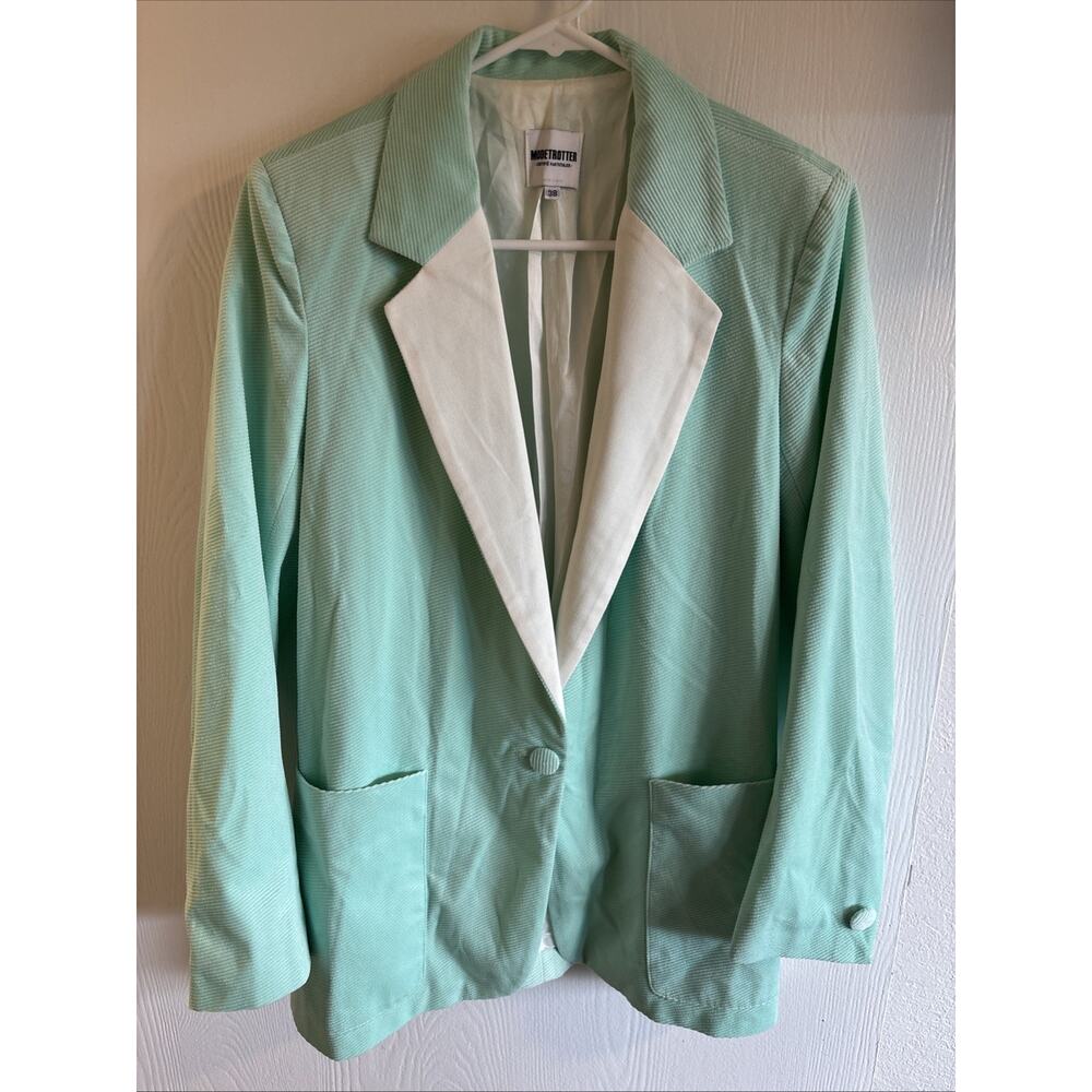 Modetrotter - Melon Green Blazer - Size 38